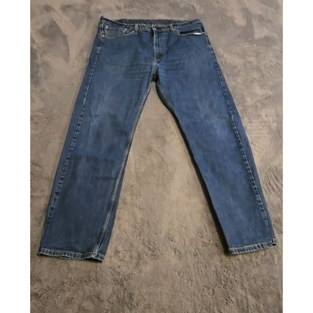 Levi's 505 Men's 38x30 Jeans Straight Fit Medium Wash Blue Denim